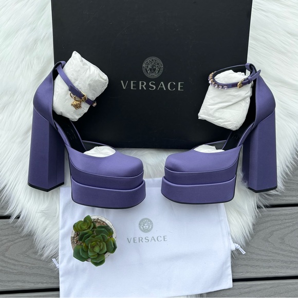 versace shoes heels